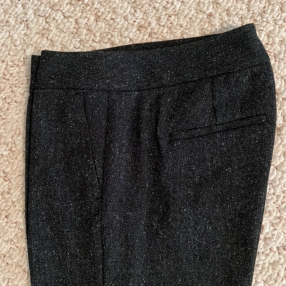 Ann Taylor Factory, black tweed pants.